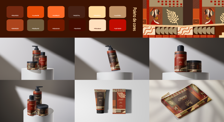 Criação de embalagens e rótulos personalizados