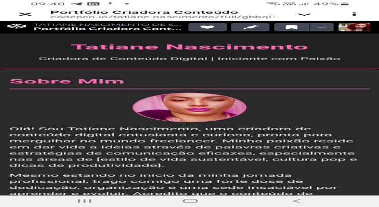 Combo Criação de Portfólio Simples (HTML, CSS, JavaScript)