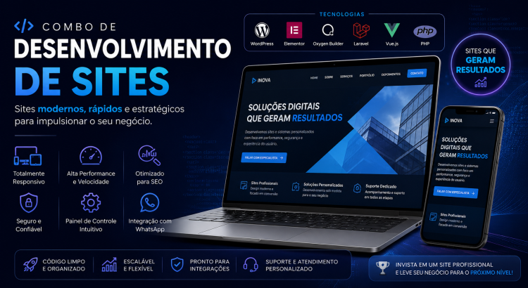 Desenvolvimento de Sites Wordpress/Elementor